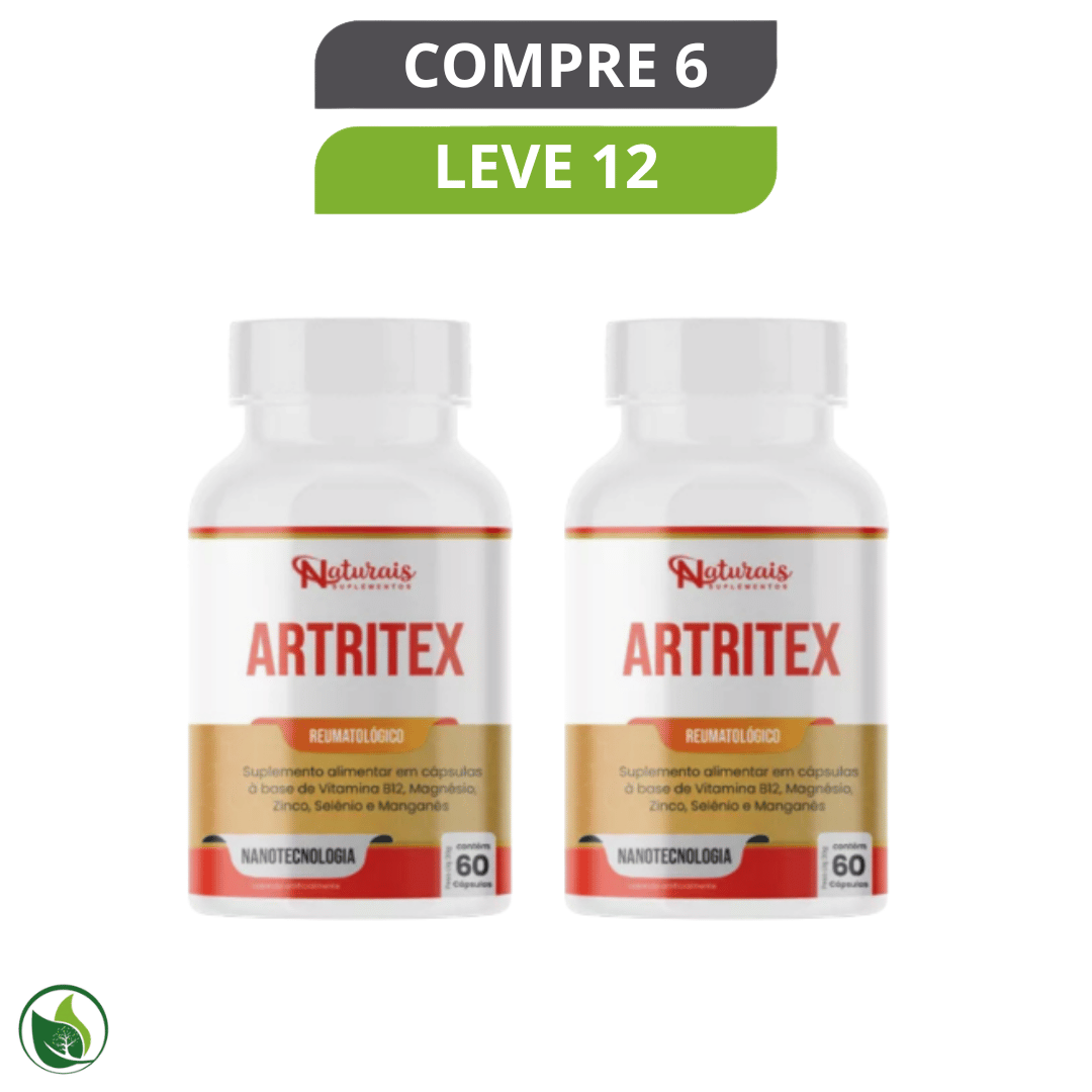 Artritex 60 Caps - Alívio Das Dores